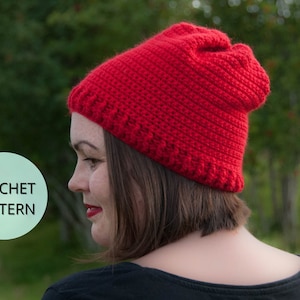 Crochet Beanie Pattern- Crochet Pattern- Crochet Hat- Crochet Beanie- Hat Pattern- Crochet Hat Patterns- Winter Hat Pattern- Winter Hat