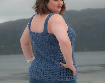 Flores Crochet Tank Top Pattern: Laced Summer Singlet (PDF Pattern)