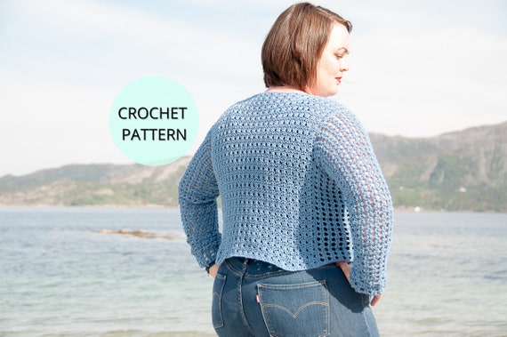 CROCHET PATTERN Saltus Sweater Crochet Pattern PDF Crochet | Etsy
