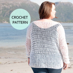 Crochet Cardigan Pattern, Crochet Sweater, Crochet Women's Cardigan, Crochet Womens Top, Spring Cardigan,Summer Cardigan, Crochet Top