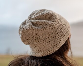 Easy Crochet Beanie Pattern For Beginners - Pattern PDF