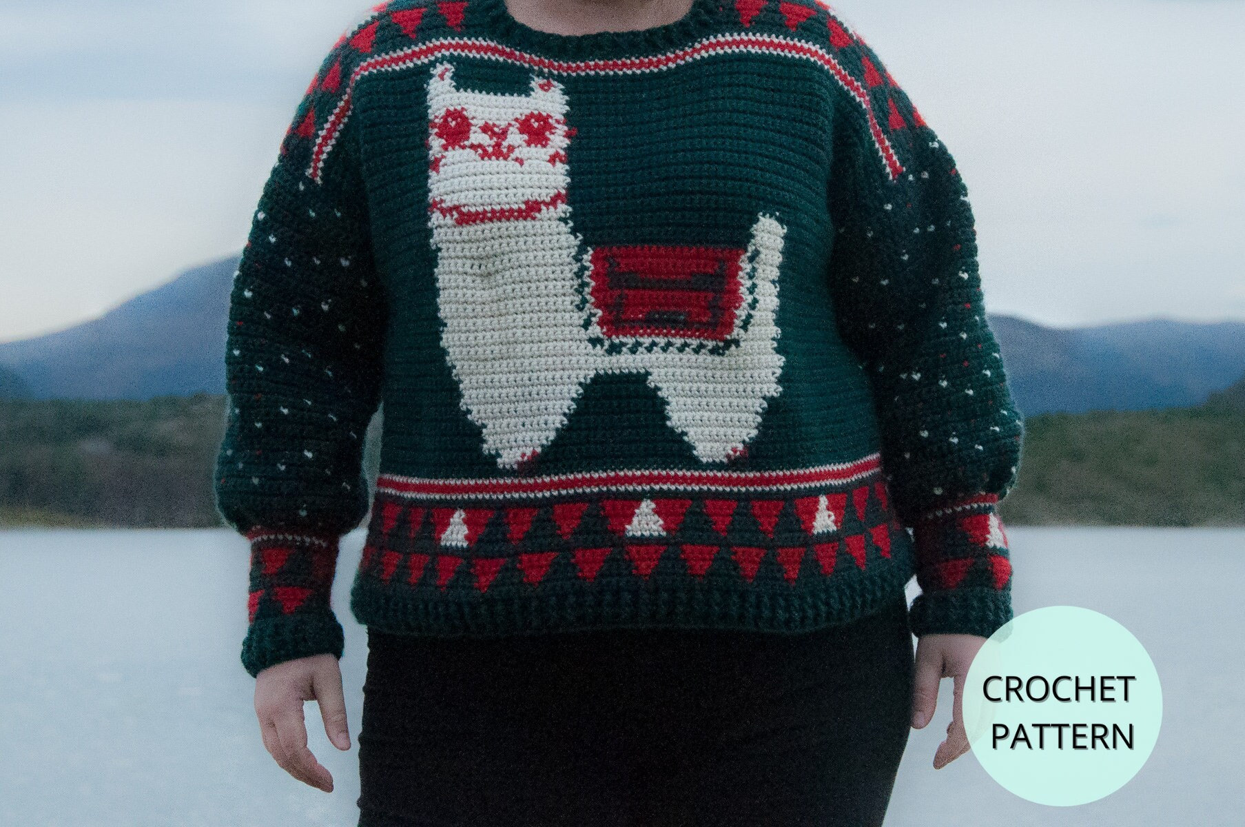 christmas sweater crochet pattern