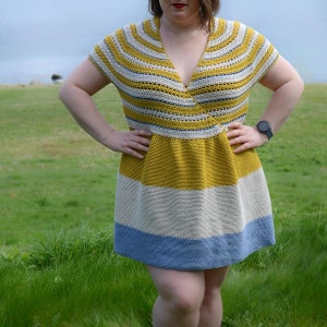 Sunshine Daydream Summer Dress Crochet Pattern PDF