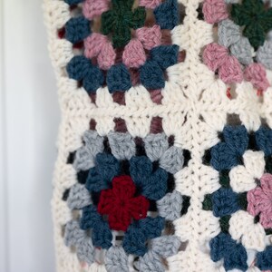 Crochet Bag Pattern Crochet Granny Square Bag Pattern Crochet Purse Bag Pattern Crochet Tote Bag Crochet Tote Crochet Shoulder Bag image 4