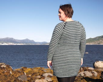 Bruma Crochet Sweater and Dress Pattern: Easy Raglan Design (PDF Pattern)