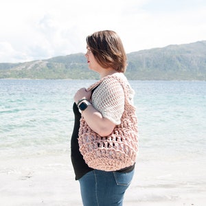 Crochet Bag Pattern Crochet Beach Bag Pattern Crochet Purse Bag Pattern Crochet Tote Bag Crochet Tote Crochet Shoulder Bag image 9