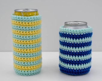 Crochet Can Cozy Pattern - Cup / Mug Design - Pattern PDF