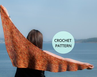 Crochet Shawl Pattern,Crochet Shawl,Shawl Wrap, Crochet Summer Shawl, Crochet Pattern Shawl, Women Shawl, Scarf, Crochet Scarf Pattern