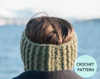 Headband Pattern, Easy Crochet Pattern, Crochet Ear Warmer, Crochet Pattern, Headband, Crocheted Headband, Womens Headband, Winter Headband