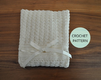 Crochet Baby Blanket Pattern- Crochet Stroller Blanket Pattern- Crochet Blanket Pattern- Crochet Baby- Crochet PDF Pattern- Baby Blanket