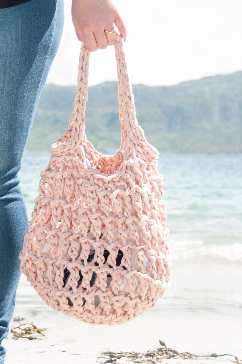 Crochet Bag Pattern Crochet Beach Bag Pattern Crochet Purse Bag Pattern Crochet Tote Bag Crochet Tote Crochet Shoulder Bag image 8