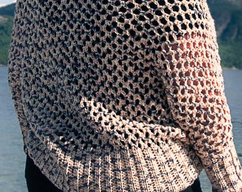 Crochet Mollis Wrap Cardigan Pattern: Easy Women's Shrug (PDF Pattern)