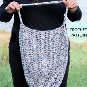 Crochet Bag Pattern- Crochet Beach Bag Pattern- Crochet Purse- Bag Pattern- Crochet Tote Bag- Crochet Tote- Crochet Shoulder Bag