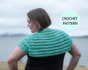 Tunisian Crochet Cardigan Pattern - Crochet Top Pattern, Crochet Women's Top, Crochet Garment Pattern, Women's Crochet Pattern