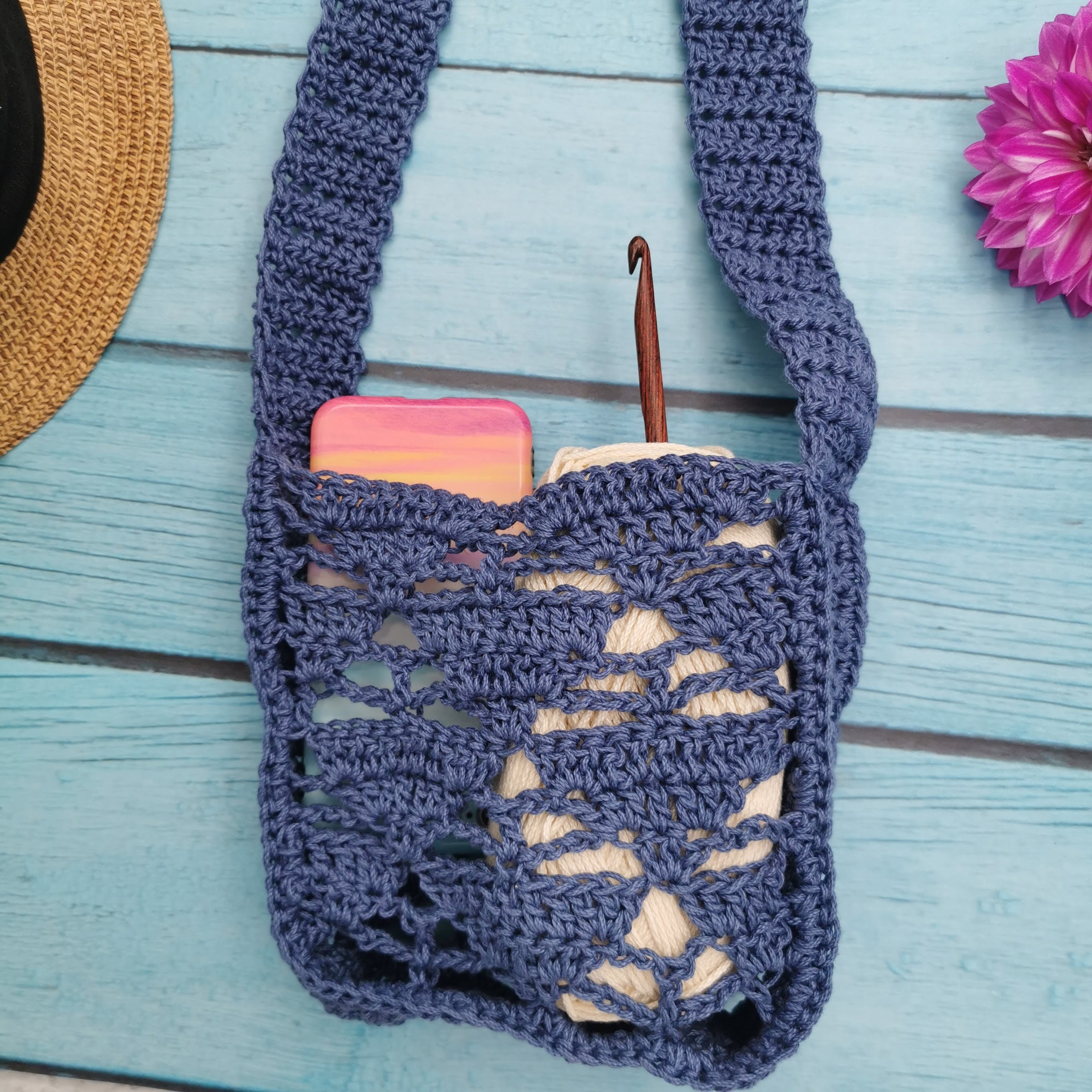 40 Crochet Shoulder Bags with Crossbody Bags, Tote Bags, and Bucket Bags 29 Crochet Summer Shoulder Bag Pattern: Easy Tote