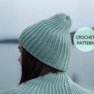 Crochet Beanie Pattern- Crochet Pattern- Crochet Hat- Crochet Beanie- Hat Pattern- Crochet Hat Patterns- Winter Hat Pattern- Winter Hat