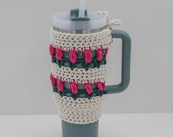 Tulip Stanley Cozy Crochet Pattern PDF - Easy Cup / Mug Pattern
