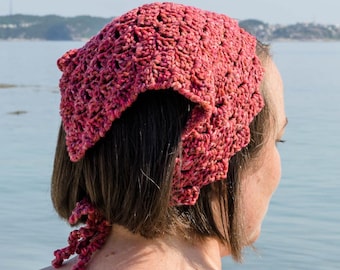 Easy Crochet C2C Bandana Pattern PDF