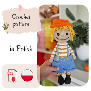 Strach na wróble / wzór szydełkowy / Polish Language Pattern