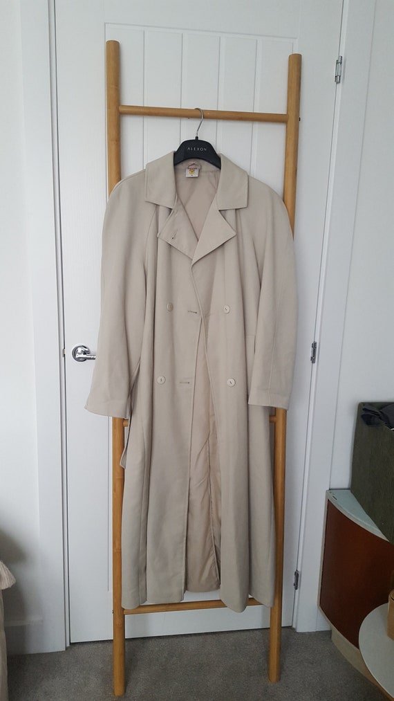 Vintage 1980's Clock House Trench Coat