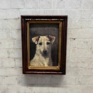 Dollhouse Miniature Dog Portrait, Miniature Canine Print image 3