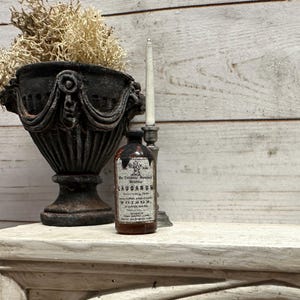 Dollhouse Miniature Apothecary Bottle, Miniature Pharmacy