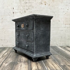 Dollhouse Miniature Warehouse Chest of Drawers, Miniature Dresser, Dollhouse Industrial image 5