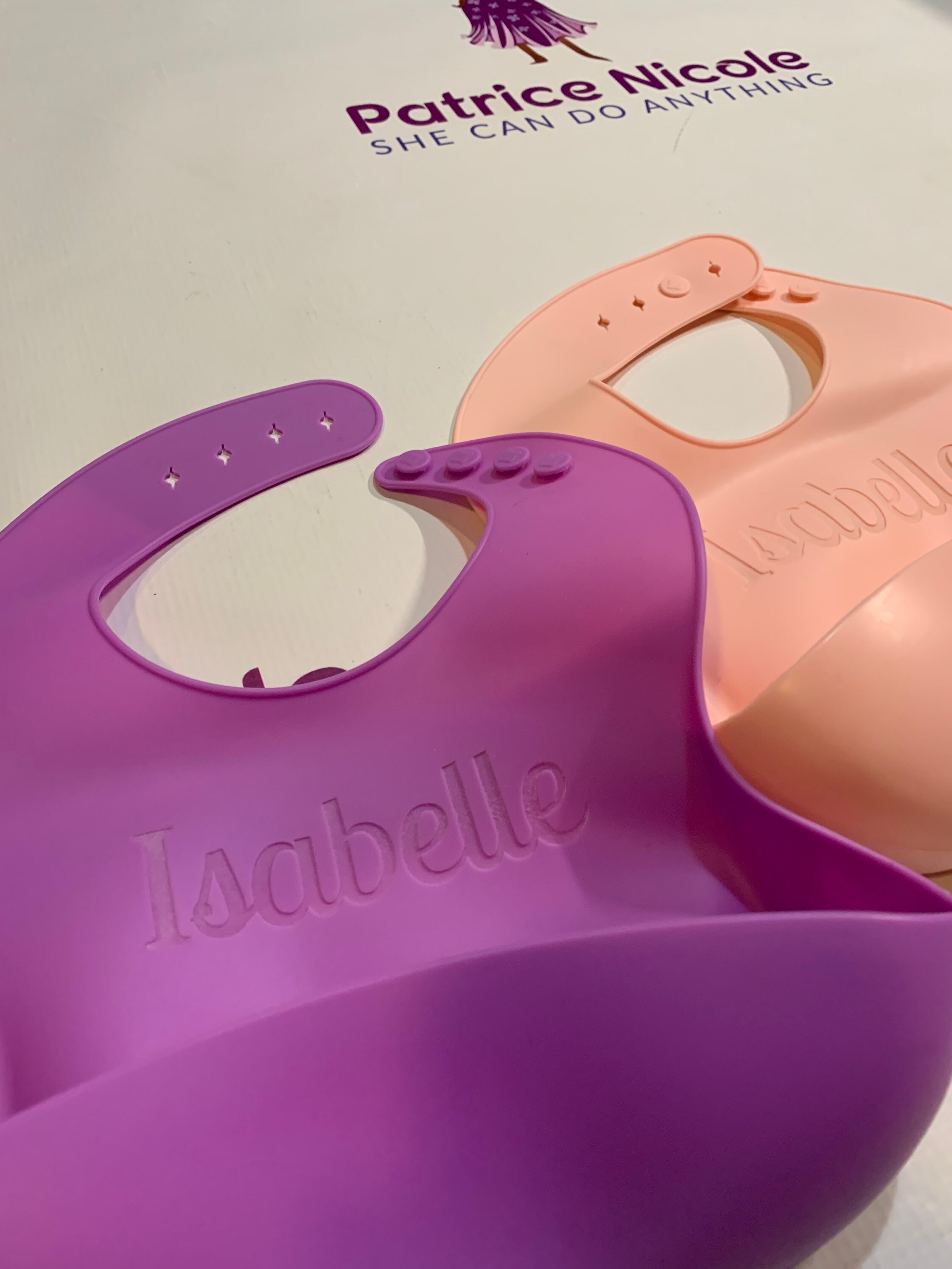 Engraved Silicone Bib (6-36 Months)
