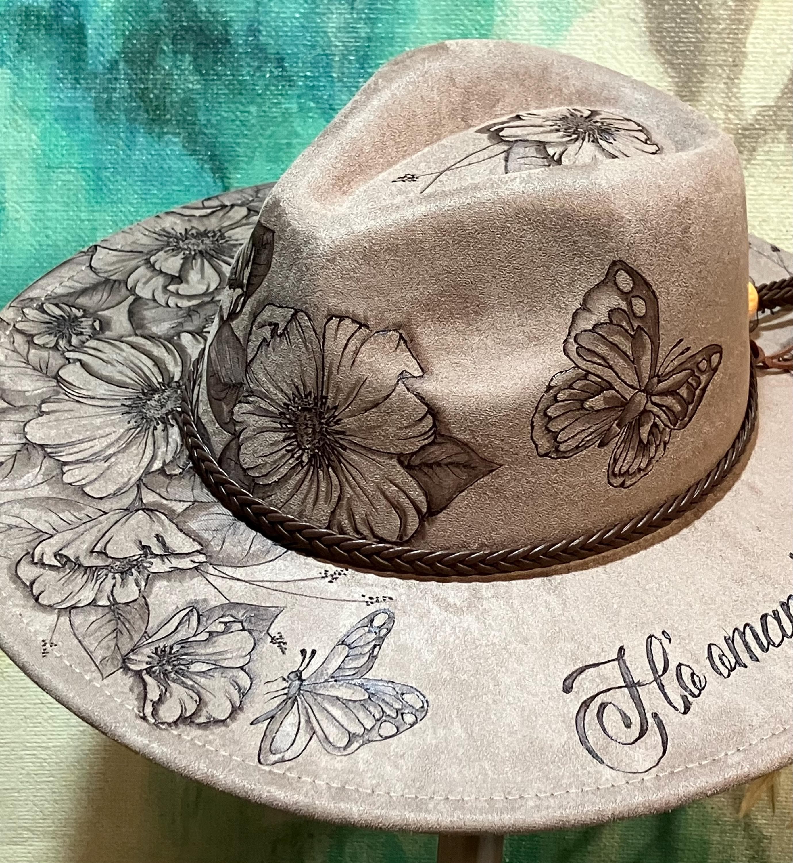 Dreamcatcher Burned Hat - Etsy display picture 1