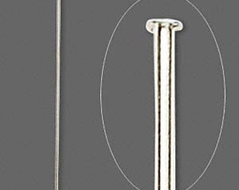 24 SILVER TONE Assorted Hatpin blanks 3, 6, 8 inch Long 18 guage (know your guage) Findings We sell Stickpin blanks supplies Make your own