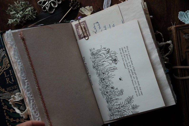 Vintage Junk Journal Mixed Media Mother/'s Day Gift Ideas Junk Journal Travel Journal,Memory Book Special Gift for Her Paper Ephemera