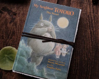 Totoro Sketchbook: Arches Watercolor Paper, Repurposed Book Cover