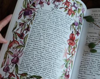 A Beautifully Illustrated Country Garden Book – A Seasonal Journey Through Nature