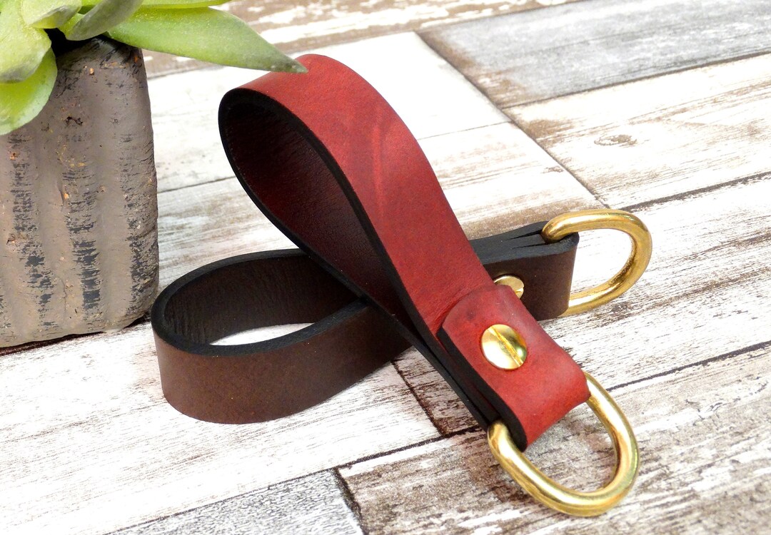 Ladder Key Rings Key Ring Brass Lanyard, Key Ring Leather Red Brown, Key Ring 1A, Key ...