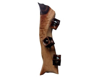 Modern Abstract 3d Wall Sculpture Décor Art natural wood      Wood Wall Sculpture Art    Contemporary Wall Art   Fine Art Sculpture