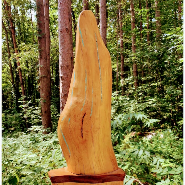 Wood Art Sculpture Etsy
