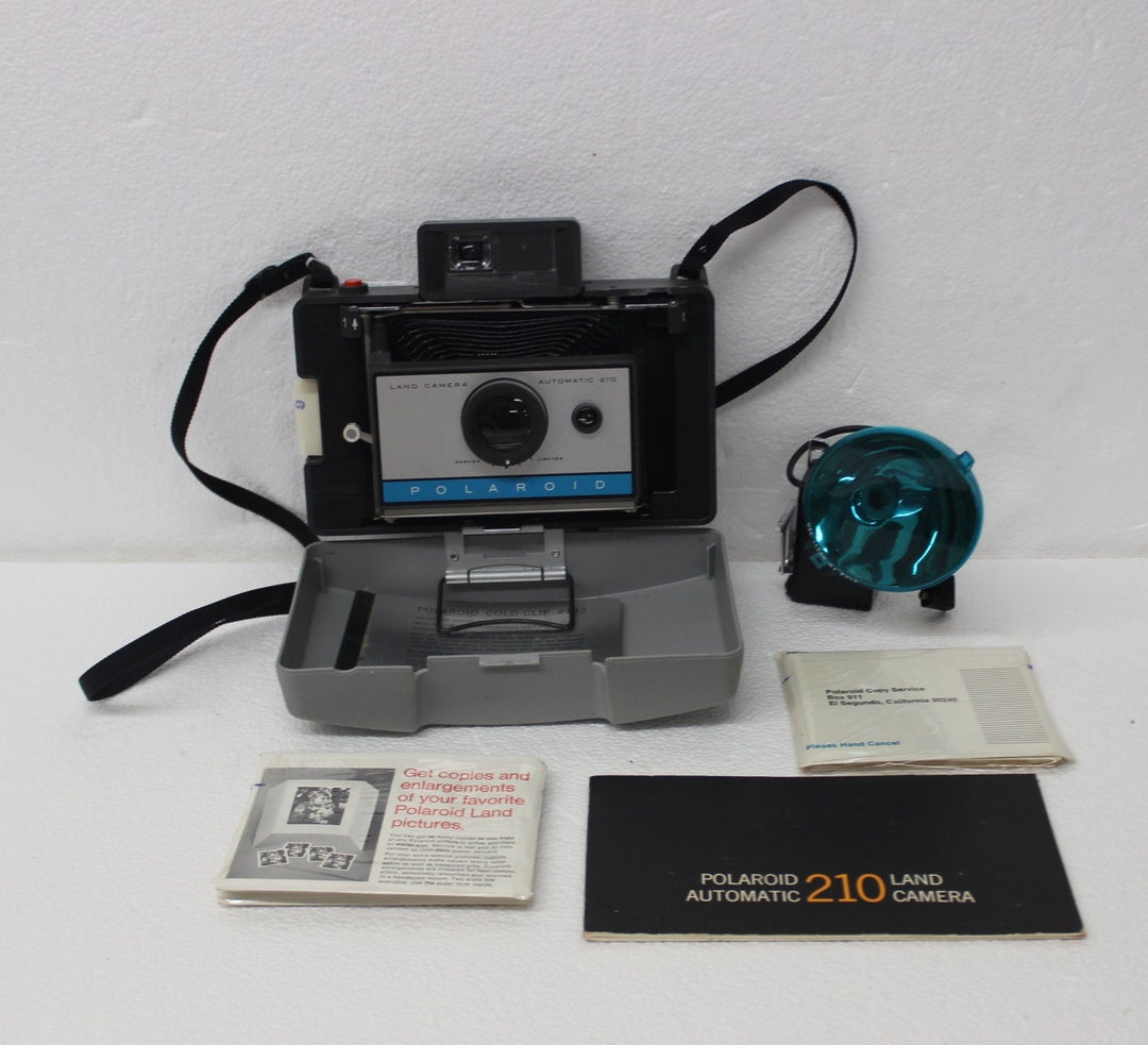 Appareil Photo Vintage Polaroid 210 Land Camera - Neuf Dans Boîte Avec Flash