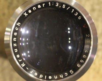 Schneider-Kreuznach Xenar 1:3.5/ 135mm Camera Lens