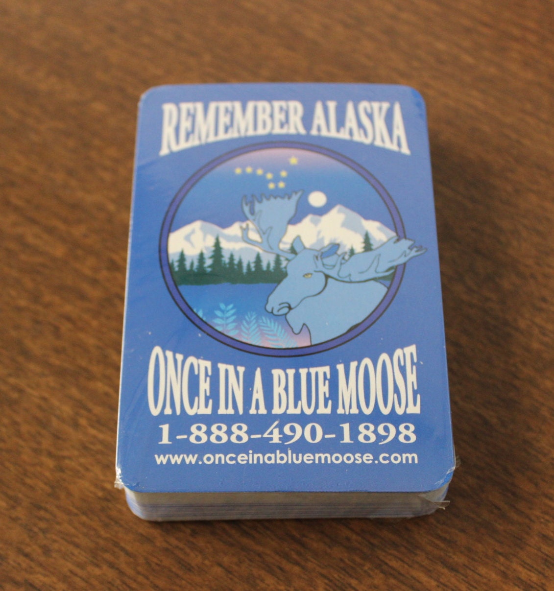 Once in A Blue Moose Remember Alaska Playing Cards SEALED Etsy Singapore