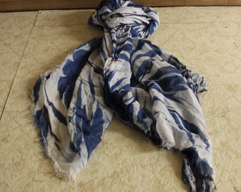 Marble Pattern Vintage Scarf