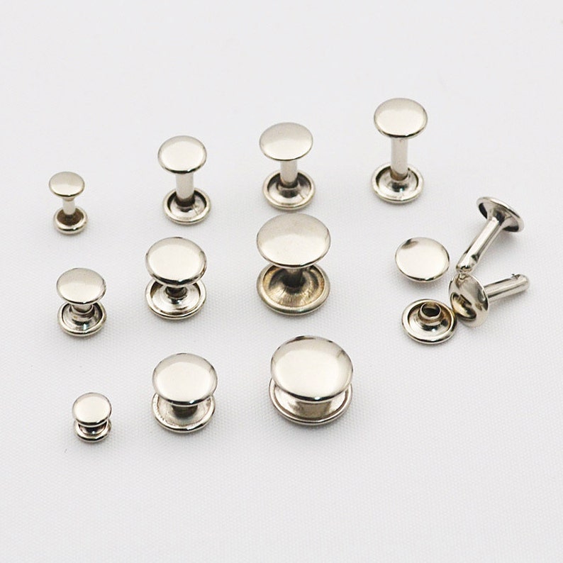 100pcs Doubleface Rivet Studs for Leathercraftspurse End Etsy