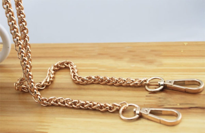 1pc 40cm150cm 7mm Width Gunmetal Chains Straps Snake Straps Etsy