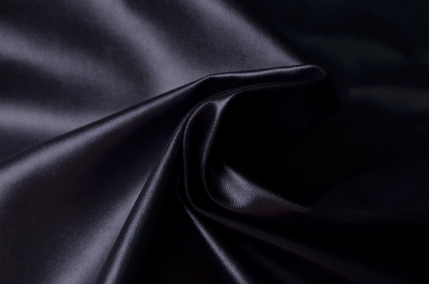 Half Yard Black Faux Leather Fabricblack Leather Upholstery Etsy