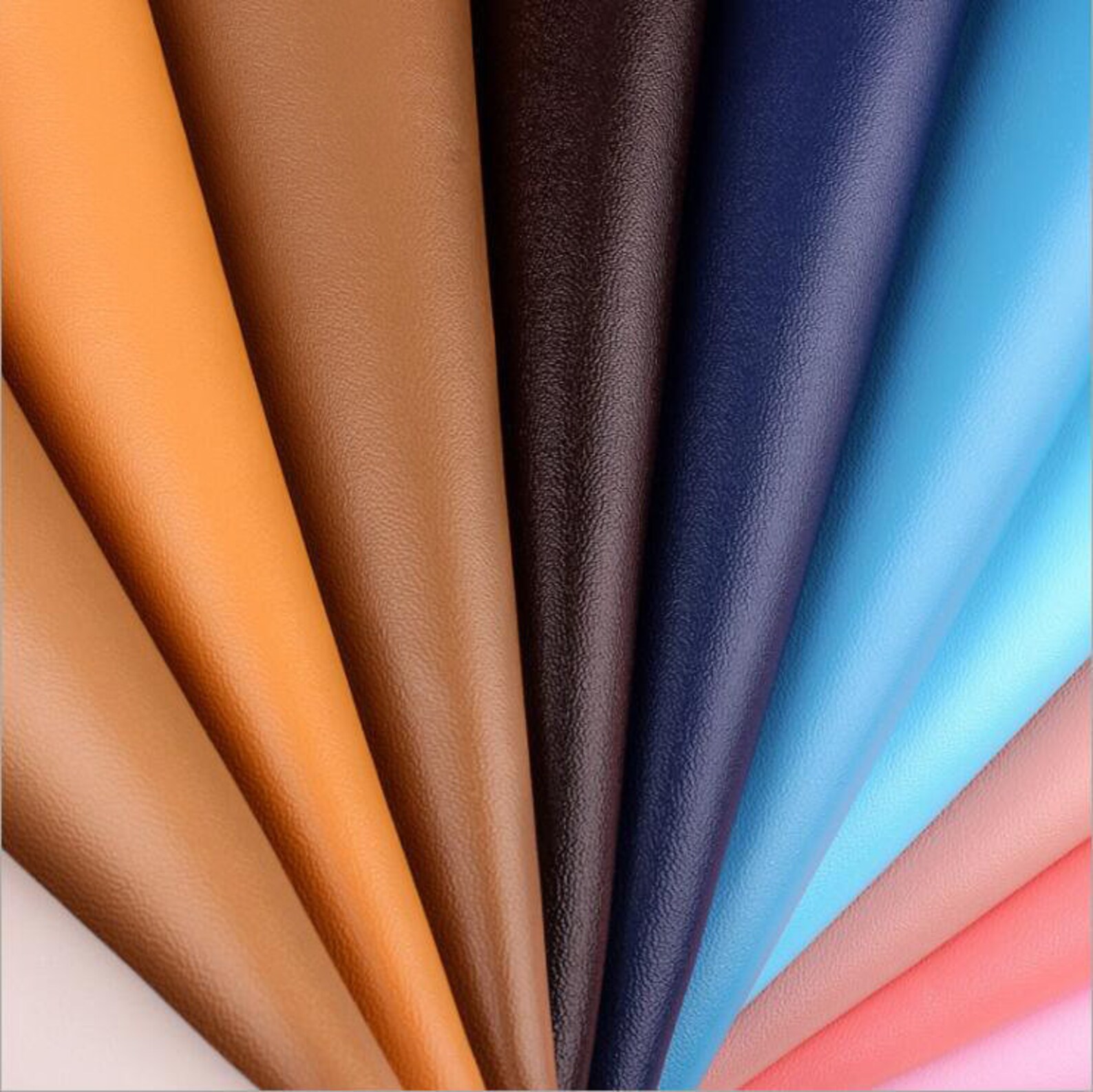 1/2 Yard Faux Leather Fabric in NAPPA Grain Patternhundreds Etsy