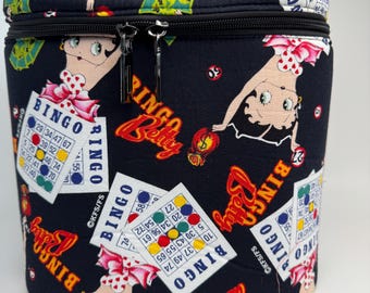 Bingo Dauber Bag, Bingo Tote, Bingo Bag,  Dabber Bag, betty boop