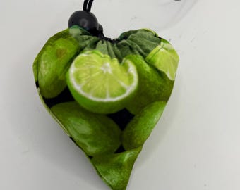 Shopping Bag, Market Bag, Reusable, Collapsable, Foldable, Limes