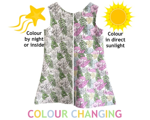 flamingo dress kids