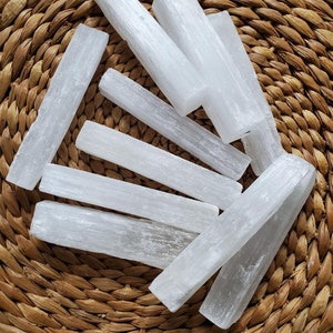 Selenite, Selenite Sticks, Raw Selenite, Protective Crystal
