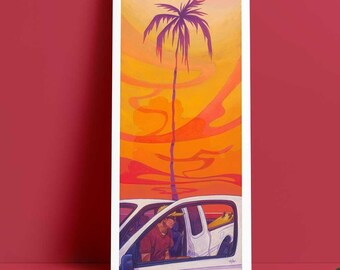 Posted (5.5x14" Fine Art Print)