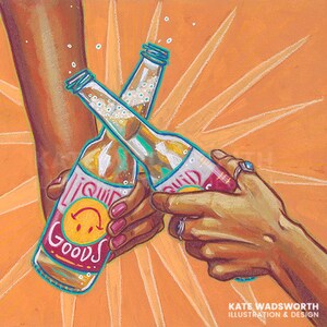 Liquid Goods (12x12&quot; Matted Fine Art Print)